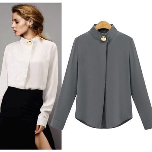 Блузки на пуговицах Finer Choi's China At AliExpress