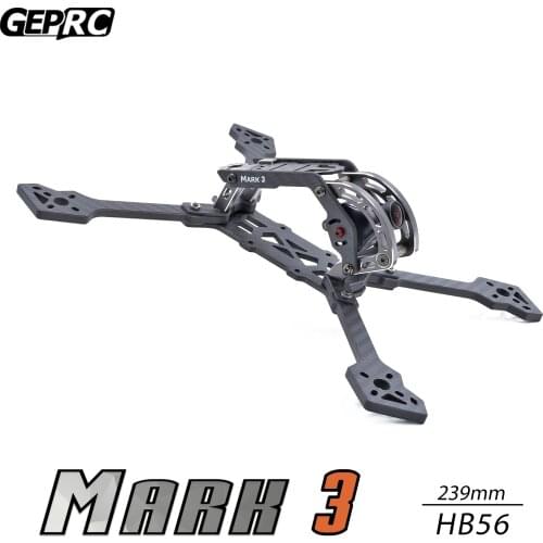 GEPRC MARK3 H5 225mm T5 225mm HB56 239mm 5inch H6 250mm 6inch Carbon Fiber Freestyle Frame Kits for FPV 5inch 6inch Drones