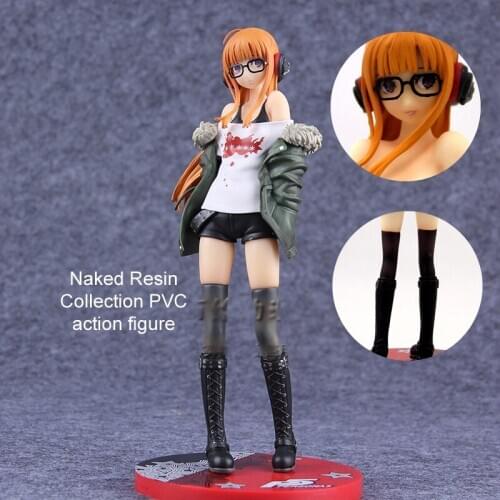 1/7 Naked Resin Collection PVC anime action figure Persona 5 Futaba Sakura Cute girl GK Model toy Worth Collectable toy