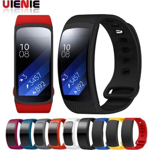 L/S Size For Samsung Gear Fit 2 Pro strap Band wrist bracelet Sports Silicone watchband for Samsung Gear Fit 2 SM-R360 strap