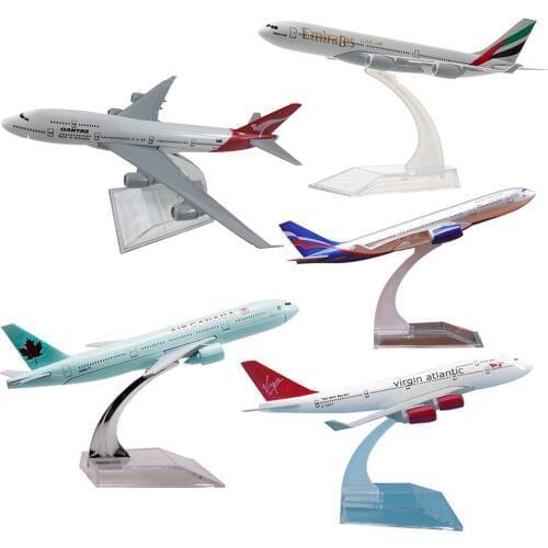 1/400 16cm A330 Diecast Airliner Plane Model with Base Education Kids Toy Gift