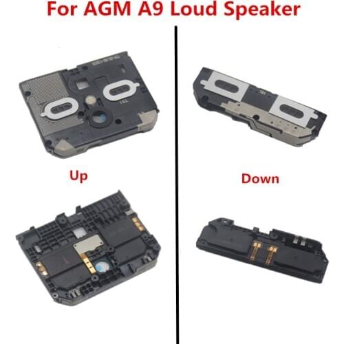 Original Up Loud Speaker + Down Loud Speaker Accessories Parts For AGM A9 Cell Phone Horn