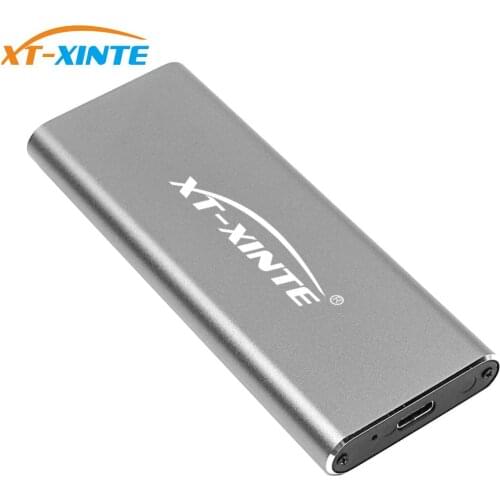 PCI-E M.2 to Usb3.1 Type C 10Gbps & USB 3.0 6Gbps Enclosure M2 PCIE SSD Hard Disk External Drive Box M Key Usb-C Adapter PC