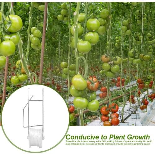 Garden Vegetable Plant Support Plant Roller Hook Sturdy Durable Garden Tomato Hook