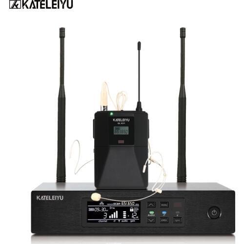 Professional stage performance QLXD4 microphone headset microphone system professional wireless UHF karaoke microphone