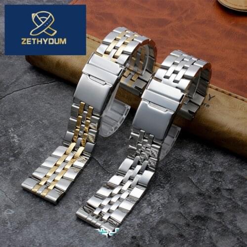 Stainless steel Watch strap sturdy 22mm 24mm watch strap for Breitling AVENGER NAVITIMER SUPEROCEAN watch strap