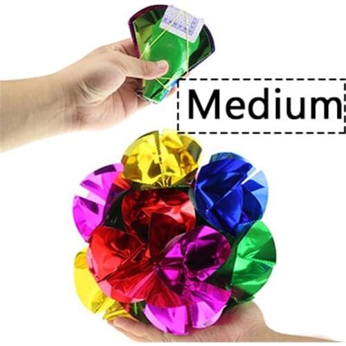 Medium Appearing Ball Flower (Diameter:30cm) Magic Tricks Spring Flower Bouquet Magic Props Close Up Street Magic