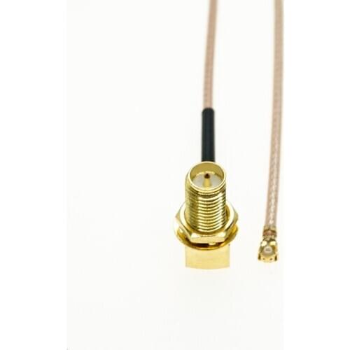 U.FL/IPX IPX To RP-SMA Female Jack Right Angle Connector Antenna WiFi Pigtail Cable Ufl Ipex RG178 Mini PCI