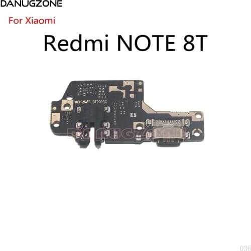 USB Charging Dock Port Socket Jack Plug Connector Charge Board Flex Cable For Xiaomi Redmi NOTE 8T