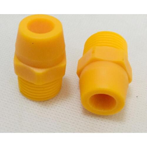 10 pcs/lot ) 1/8" 1/4" 3/8" 1/2" 3/4"Plastic solid full cone spray nozzle,Industrial / factory cleaning, dust removal nozzle