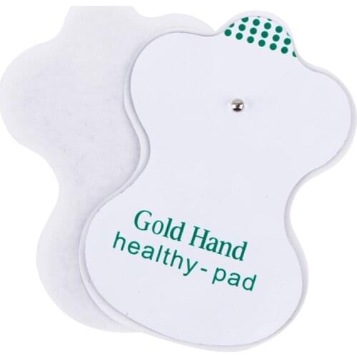 2PCS Electrode Pads for Tens Acupuncture Physiotherapy Machine EMS Nerve Muscle Stimulator Slimming Massager Patch Accessories