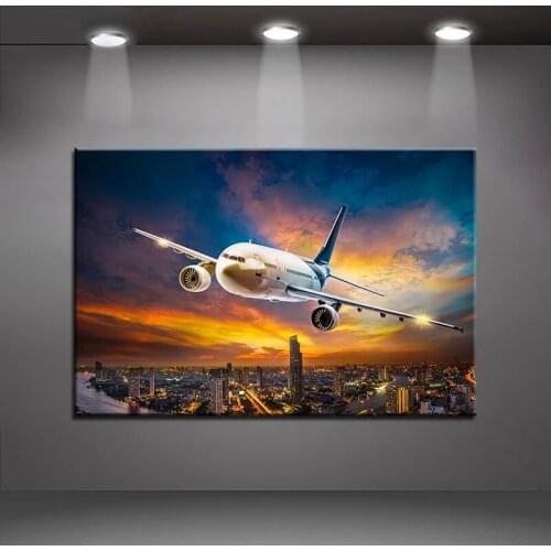 5D-DIY-square round-Diamond-Painting-airplane-Cross-Stitch-Diamond-Embroidery-landscape Pattern-Rhinestone-home-decor.P582
