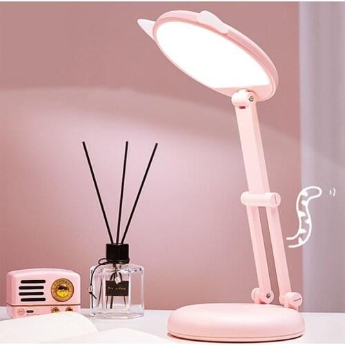 ABSF Rechargeable Kids Lamp Students Eye-Caring Study Table Dimmable Cute Study Lamp for Kids,Dorm, Bedroom, Reading