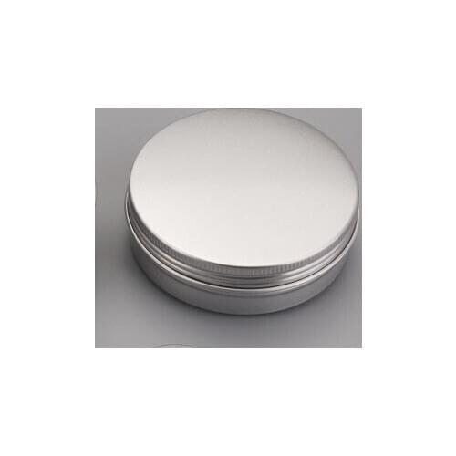 50ml Aluminum Cosmetic Jar Cream Empty Bottle Cream Containers Jars Aluminum Pill Box Small Aluminum Pill Containers 100pcs/lot