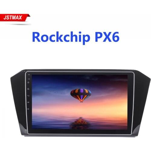 IPS touch Screen 10.2" Android 9.0 PX6 Car GPS Radio Player for Volkswagen Passat 2017 4GB+64GB Auto Stereo Multimedia