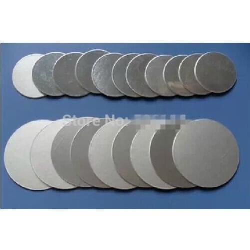 Fast ship For induction sealing 30mm plactic laminated aluminum foil lid liners 10000pcs
