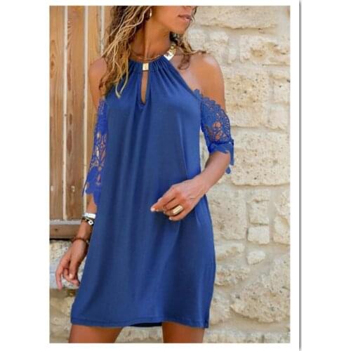 IOWBFNYS Off-the-shoulder Summer Dresses