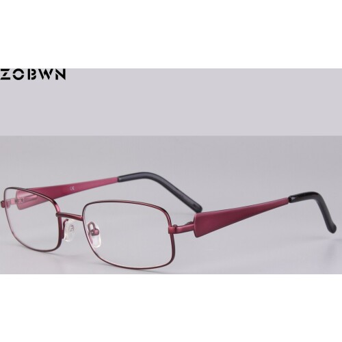 Square prescription Optical frames Style Women Optical Glasses Frames for myopia Optic Frame Women point Myopia Spectacle wine