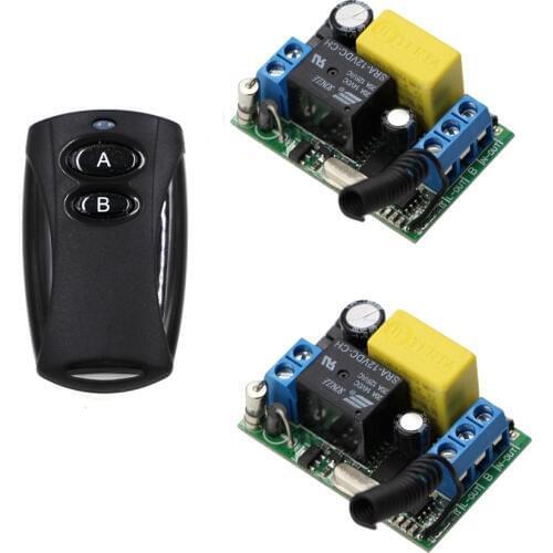 Newest AC 220V Wireless Remote Control Switch System RF Remote Power ON OFF 1CH 10A Relay Module Receiver Transmitter 315Mhz