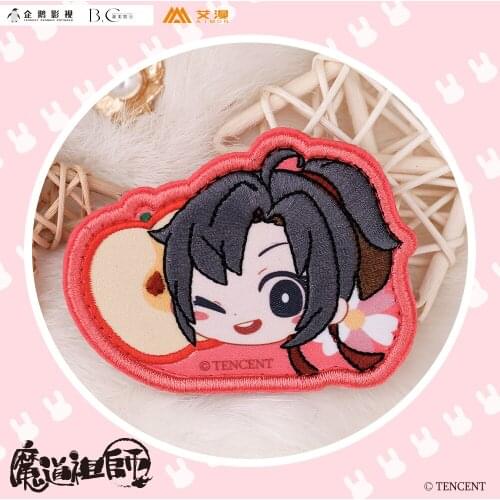 Grandmaster of Demonic Cultivation MDZS Hair patch Magic Stickers Women Girls Kids Posting Bangs Stickers Accessories Headwear