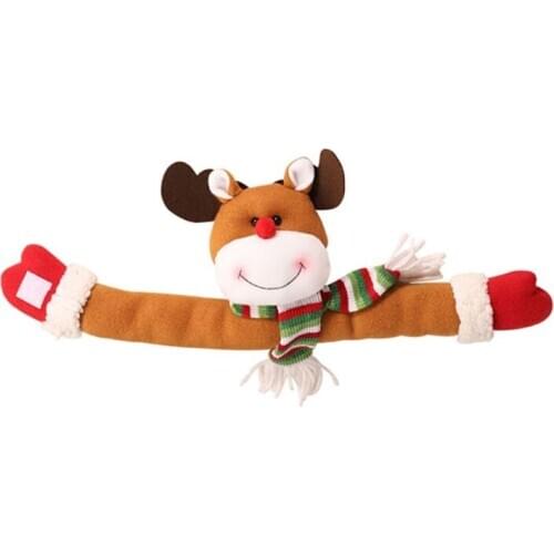 Christmas Santa Claus Snowman Curtain Buckle Ornament Tieback Fastener Holder New 2020