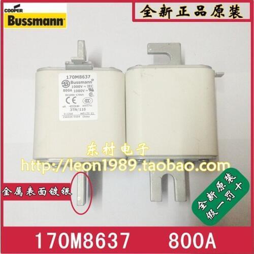 [SA]United States BUSSMANN Fuses 170M8637 800A 1000V 170M8638 fuse