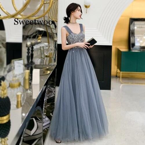 Sexy Camisole Gray Sequined Maxi Dress Floor Length Party Dress Sleeveless Strapless Backless Long Mesh Dress Ball Gown