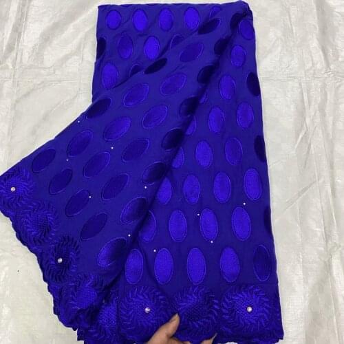 Swiss Lace Fabric Cotton Embroidery Fabrics 2021 High Quality Dubai Fabric Swiss Voile Lace In Switzerland African Brocade 5yard