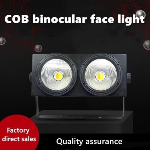 LED COB 2eyes 2x100W blinds lighting DMX stage lighting effect DMX controller club performance night DJ disco LED stage lighting