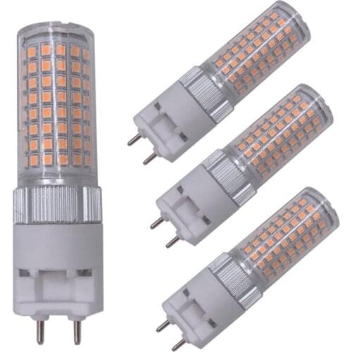 10pcs G12 LED Bulb Light 16W G12 LED Corn Light Bulb with Cover LED G12 Spotlight Replace150W Metal Halide Street Garage Lamp