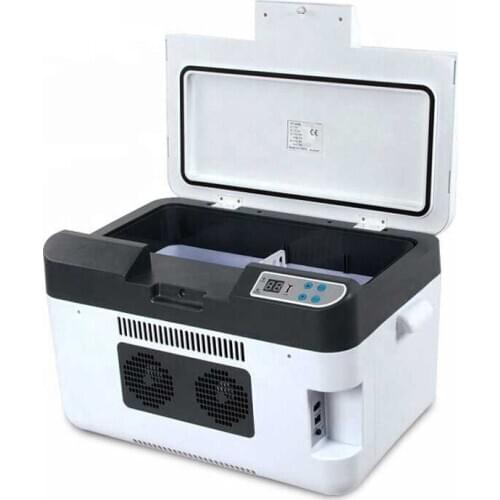 -3~-5 Degrees Below Zero,Heating 65 Degree, 25 L Dual-Use Cool/Heat Mini Car Refrigerators, Freezer