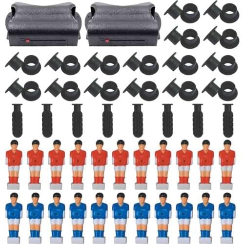 48" Table soccer parts economic kit 22 players+2 scoreS+16 bearings+8 handles for 12.7mm rods soccer table game