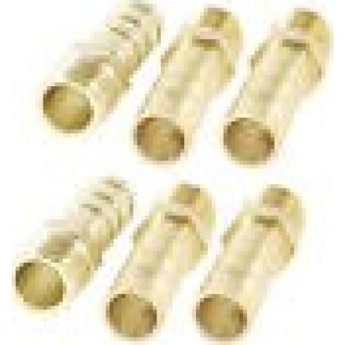 6Pcs Brass Fitting 8mm Water Air Hose Barb to 1/8 PT Male Thread Coupler Adapter