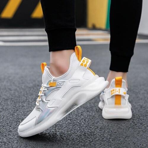 Basketball shoes student running sneakers size 39-44 white