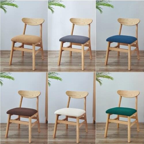 Dining Chair Stool Seat Covers Non-Slip Slipcover Chair Cover for Wedding Banquet Seat Hotel Chair Protector Bar Stool Party