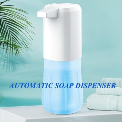 600ml Automatic Soap Dispenser Foam Touchless Smart Induction Electric Foam/Drip/Spray Type Soap Dispenser Bathroom Hardware
