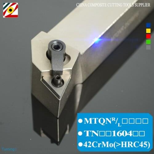 EDGEV 105 Degree MTQNR MTQNL 1616H16 2020K16 2525M16 3232P16 CNC Lathe Cutter External Turning Tool Holder For TNMG160404 160408