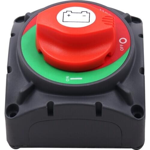 Disconnect Isolator Master Switch 12-48V 2500A Battery Power Cut Off Kill Switch Fit for Car/Vehicle/RV/Boat/Marine