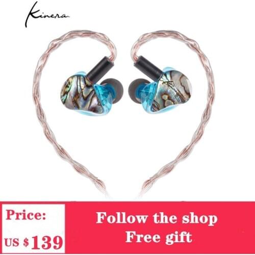 KINERA IDUN Headphone 1DD With 2BA Driver Hybrid In Ear Earphones Earbud HIFI DJ Monitor Earphone Running Sport Earplug Headset