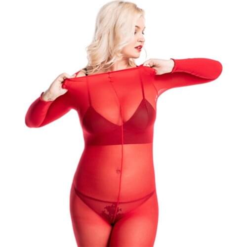 Unisex Matt 30D Nylons Tights Bodystocking Sexy Hot Erotic Lingerie Penis Sheath Close Open Crotch Bodysuit Pantyhose Jumpsuits