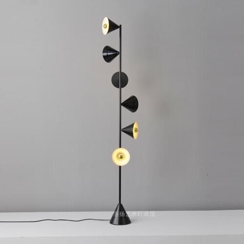 Postmodern minimalist living room study floor lamp soft decoration personality model room creative hotel floor lamp