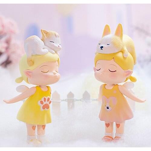 Moonlight Town Mojimusi Elf Blind Box Garage Kit Doll Decoration Car Decoration Guess Bag Caja Ciega Blind Bag Toys Girls Gift