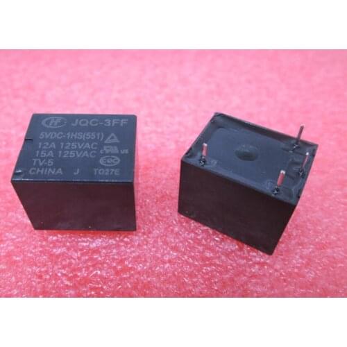 NEW relay JQC-3FF-5VDC-1HS JQC-3FF-005-1HS JQC-3FF 5VDC-1HS JQC-3FF 005-1HS JQC3FF 5VDC1HS T73 5VDC 5V DIP4