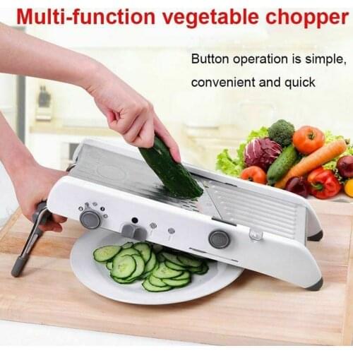 Vegetable Cutter With Steel Blade Mandoline Slicer Potato Peeler Carrot Cheese Grater Vegetable Slicer Kitchen Accessories Tool
