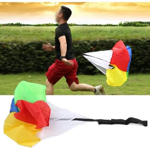 Professional Kid Speed parachute Agility Training umbrella Resistance Rope Running Chute for Football Basketball bodybuilding