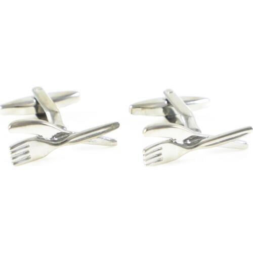 Fork And Knife Cuff Links Cutlery Tableware Cuff Links Fathers Day Gift Cuff Links Birthday Gifts Cuff Links