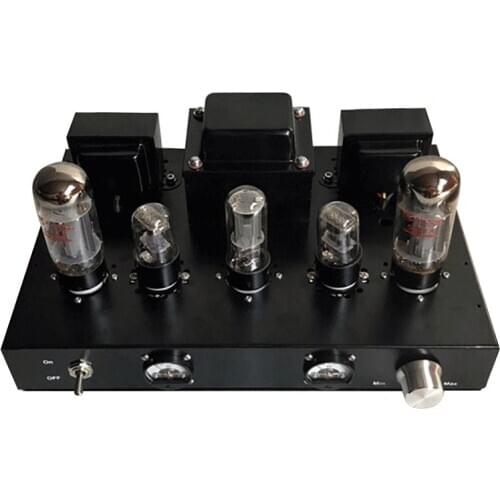 Xinxin 5881 6V6 Tube Audio Amplifier HIFI EXQUIS Class A Handmade 6p6p el34 Triod Ultra-linear Switch Vacuum Lamp Amp