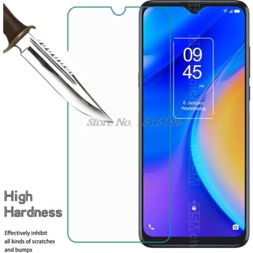 Screen Protector For TCL 20 SE Tempered Glass Film Ultra-thin 9H For TCL 20 SE Protective Front Glass Clear Guard ExplosionProof