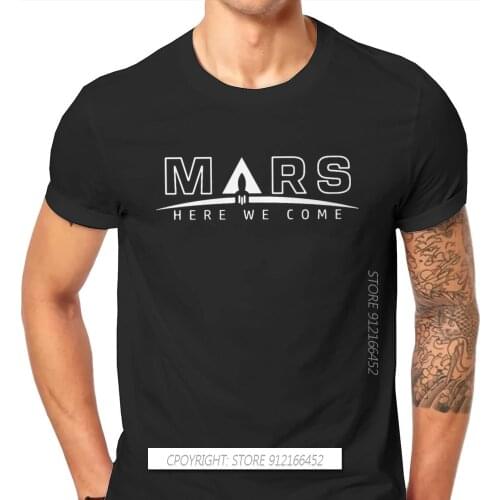 Here We Come Style TShirt Mars Perseverance Rover Exploration Top Quality Hip Hop Graphic T Shirt Ofertas