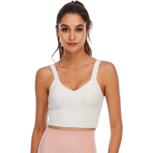 Womens Tube Top Sports Bra Solid Breathable Yoga Veat Underwear Fitness Running Gym Clothes Patchwork Tops